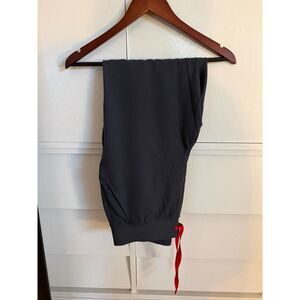 Charcoal FIGS Alva High Waisted Tapered Scrub Pant